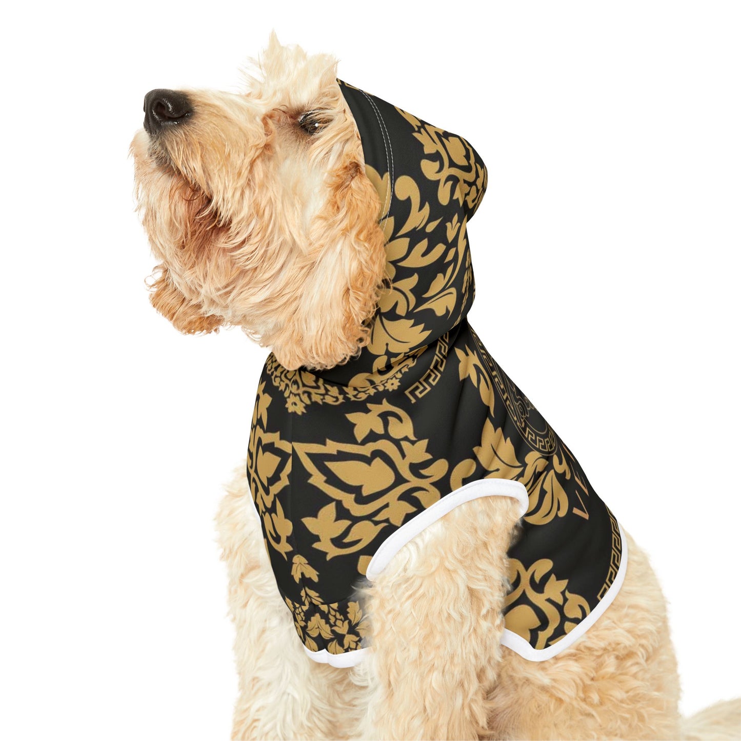 Blackout Versace Pet Hoodie