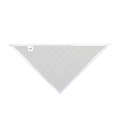 Brown Louis Vuitton Pet Bandana