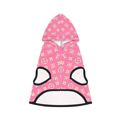 Pink Louis Vuitton Pet Hoodie