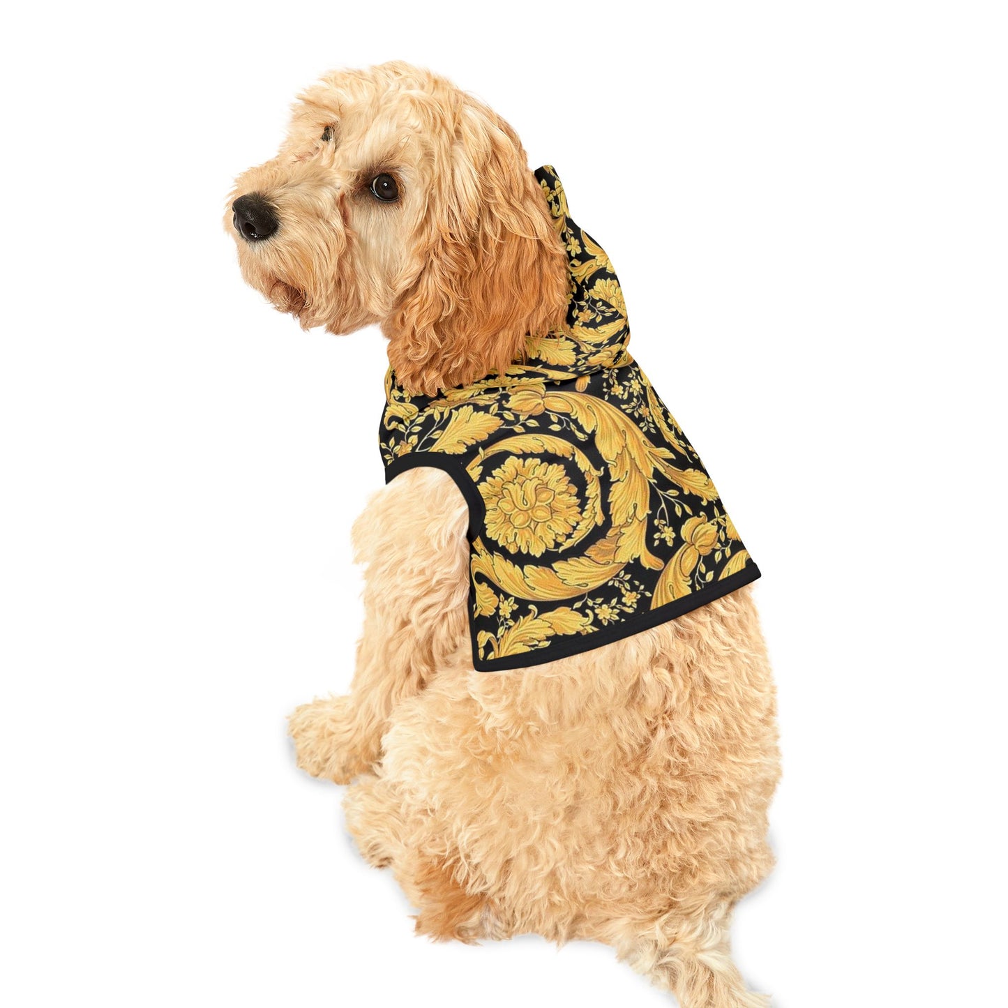 Versace Flower Pet Hoodie