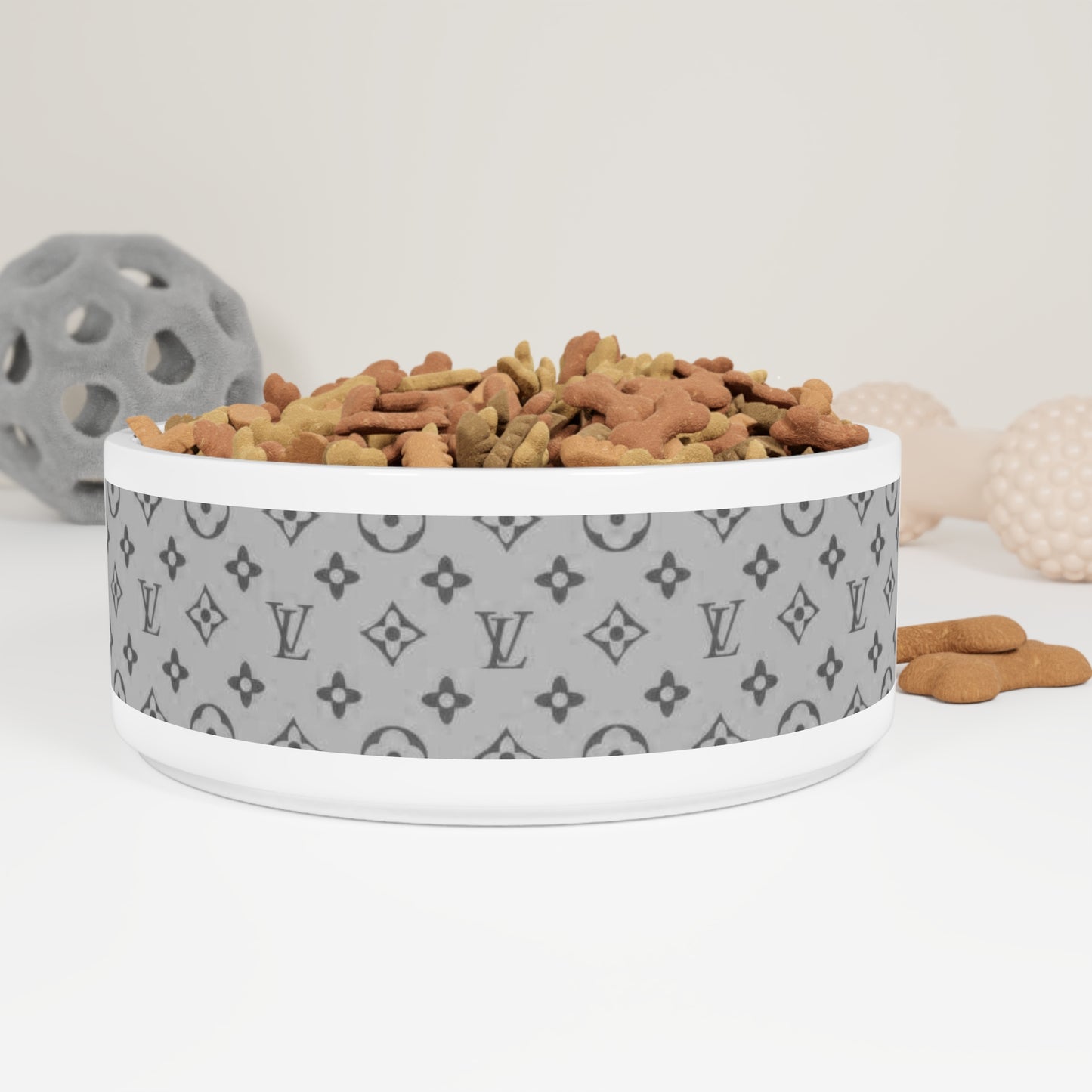 Louis Vuitton Dog Bowl