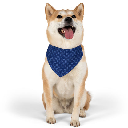 Ocean Louis Vuitton Pet Bandana Collar