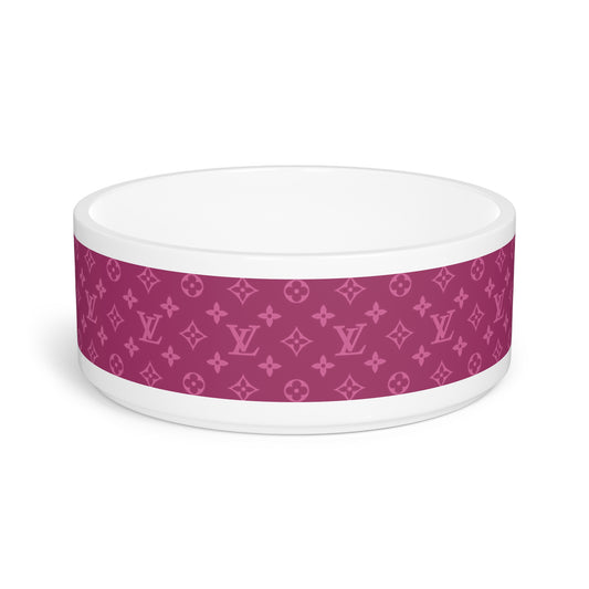 Pinker Pet Bowl