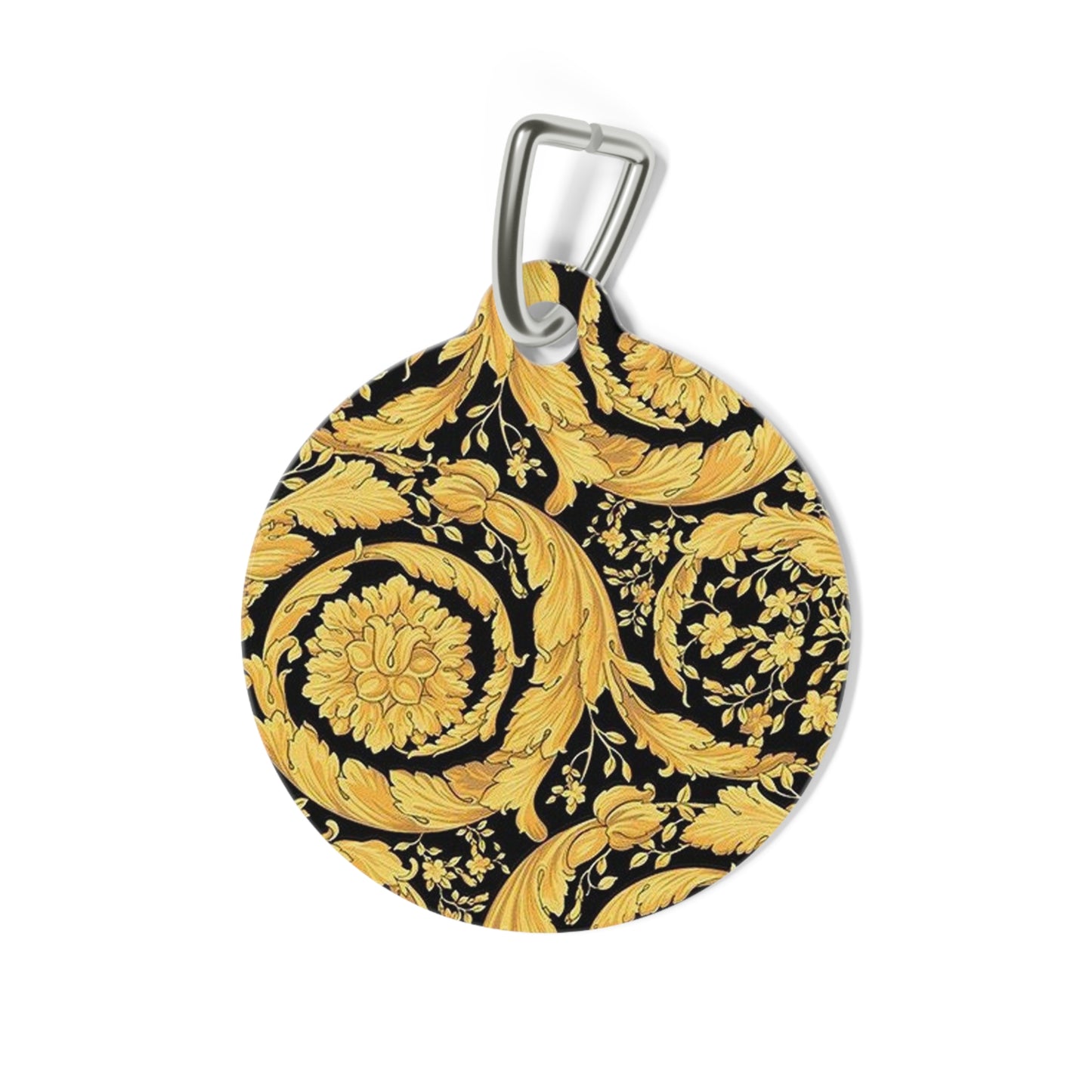 Versace Flower Pet Tag