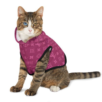 Pinker Pet Hoodie