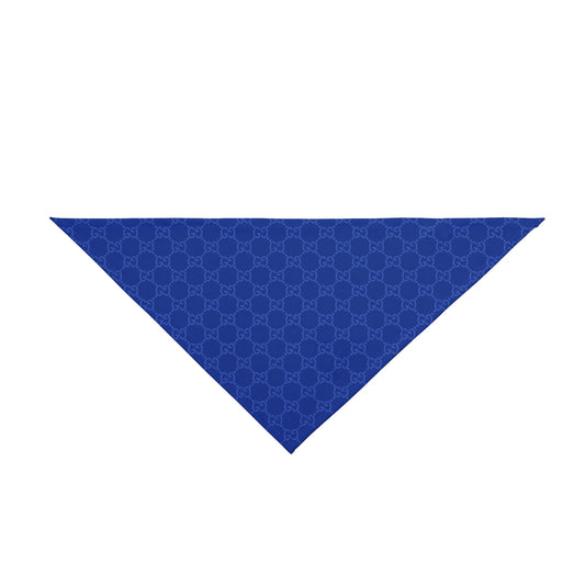 Blue Gucci Pet Bandana