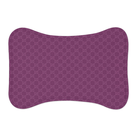 Purple Gucci Pet Feeding Mats