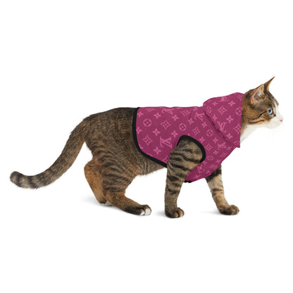 Pinker Pet Hoodie