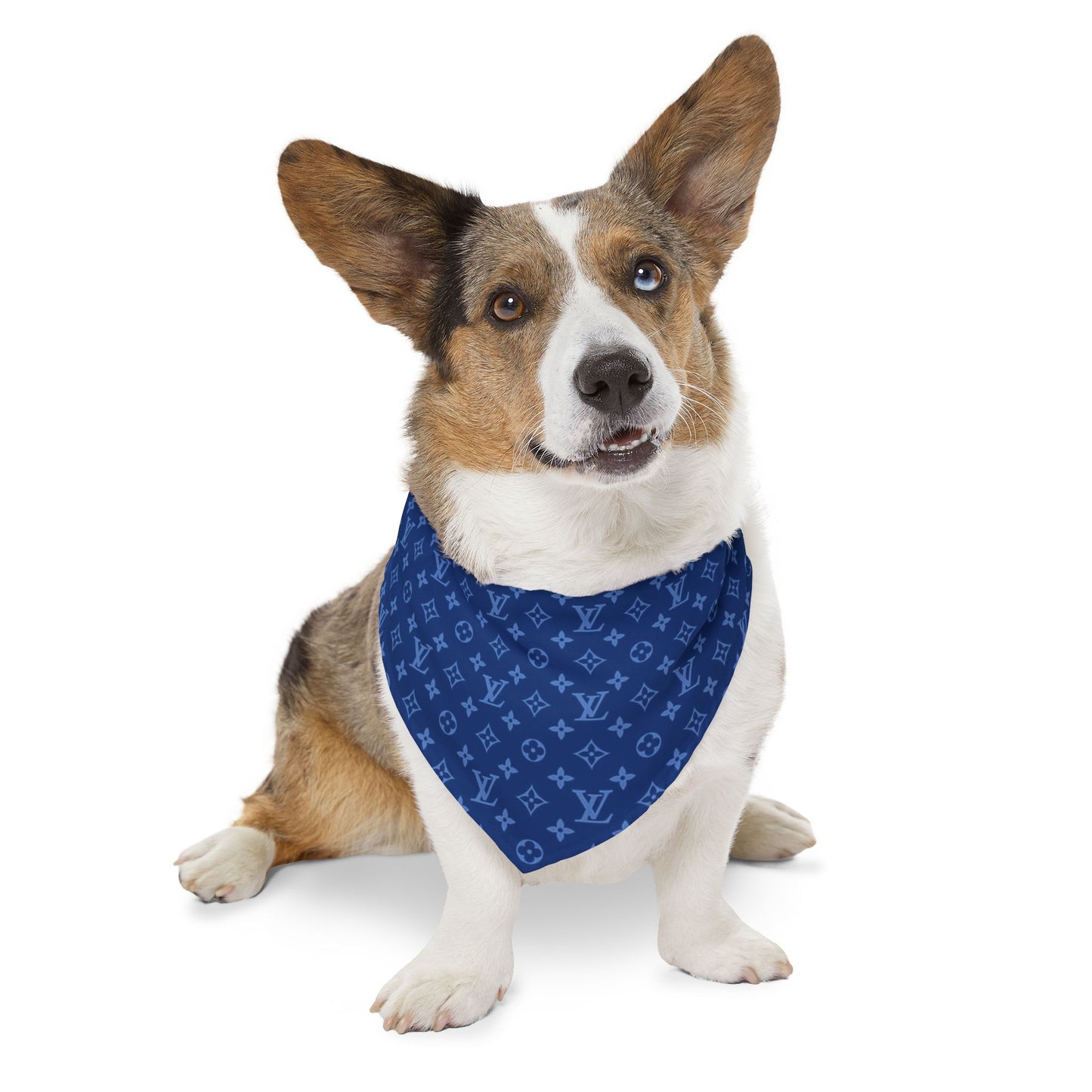 Ocean Louis Vuitton Pet Bandana Collar