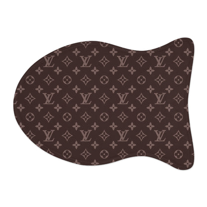 Brown Louis Vuitton Pet Feeding Mats