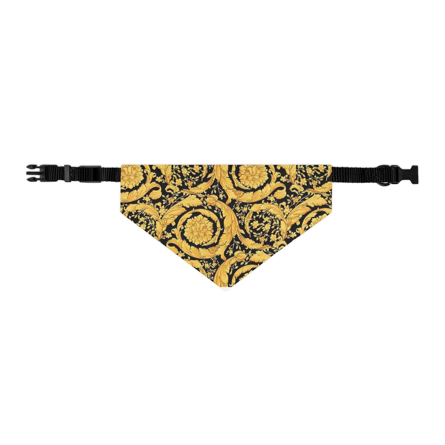 Versace Flower Pet Bandana Collar