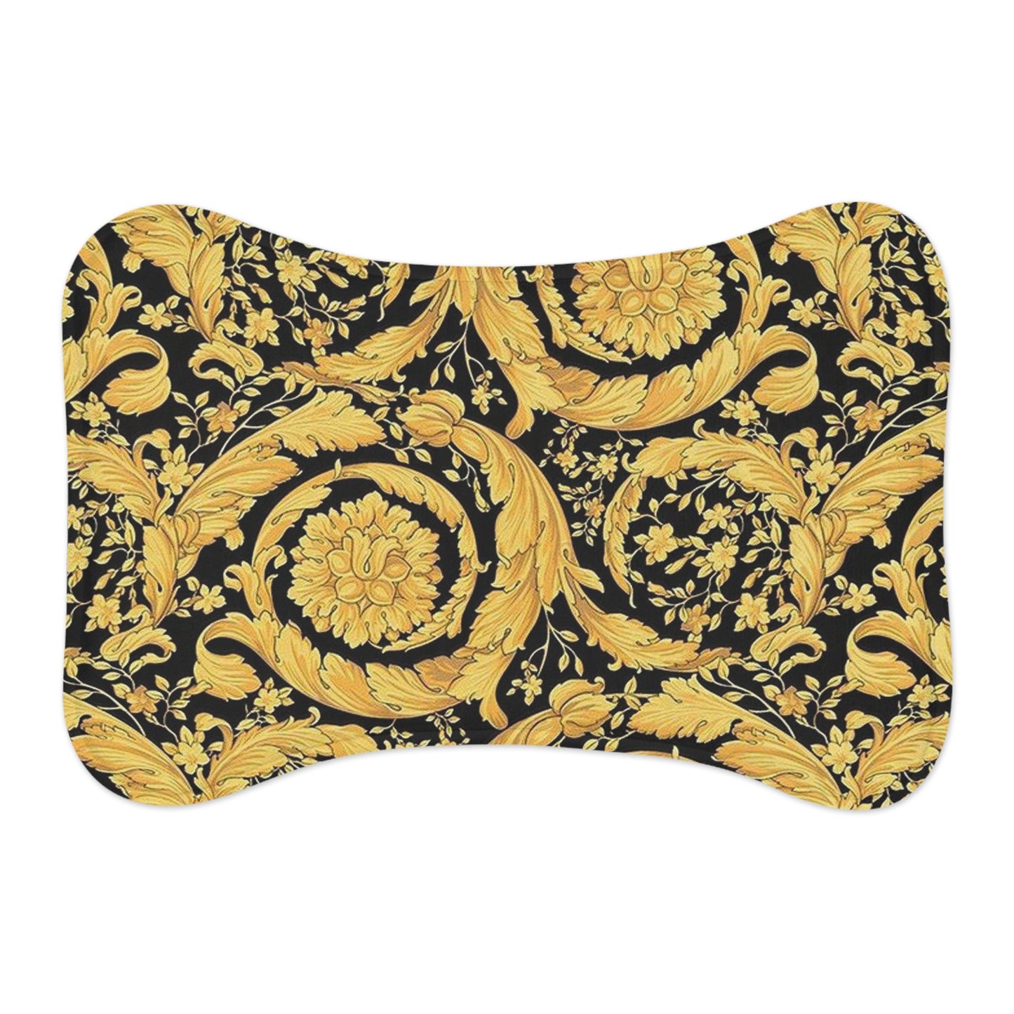 Versace Flower Pet Feeding Mats