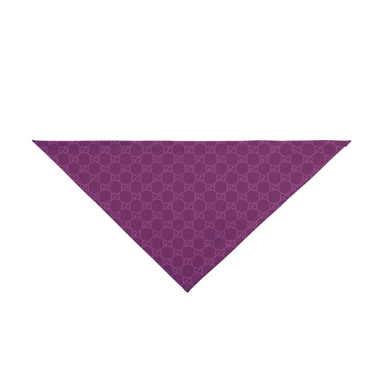 Purple Gucci Pet Bandana