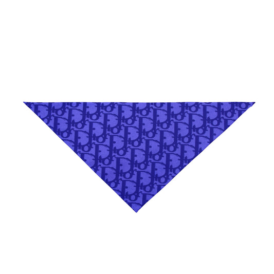 Blue Dior Pet Bandana