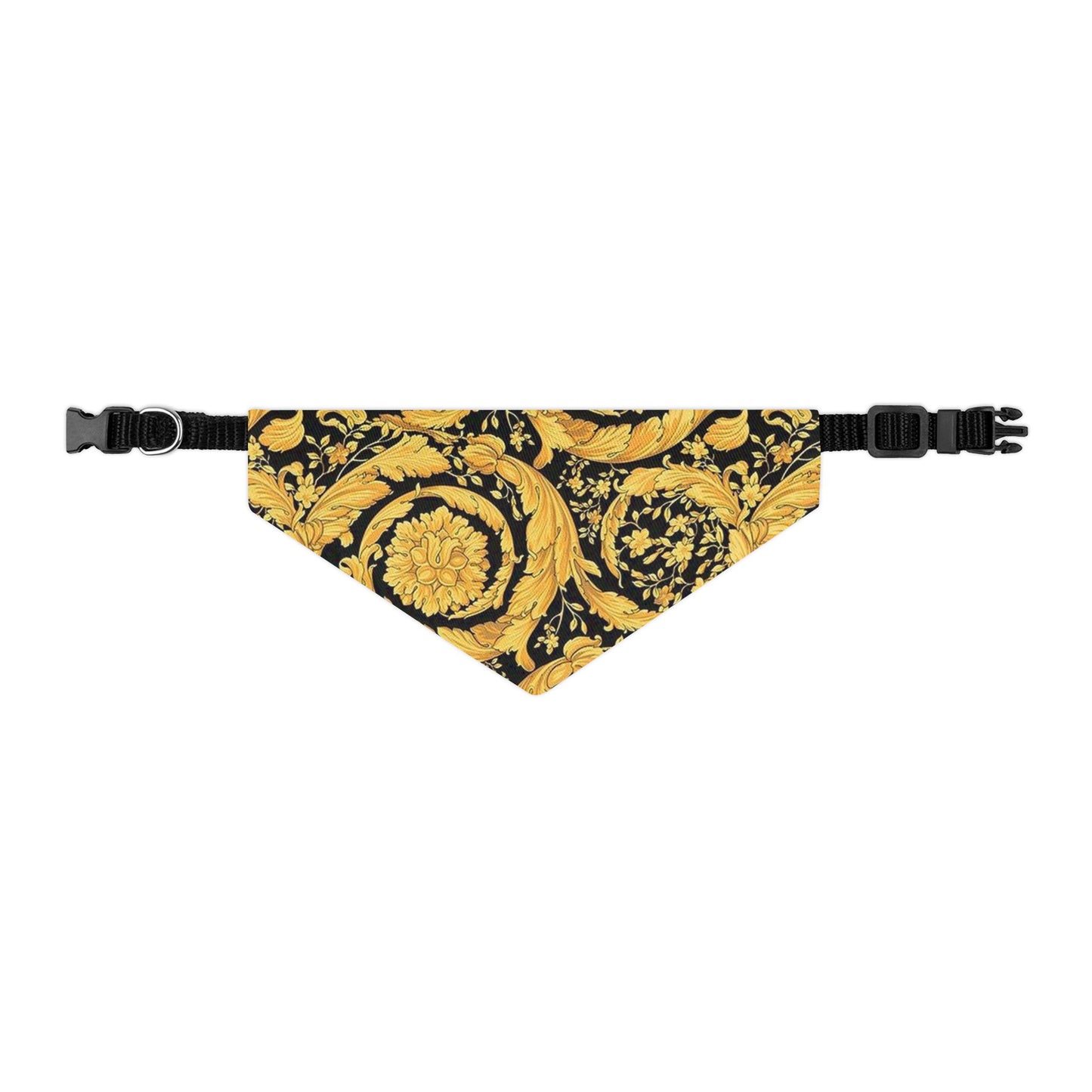 Versace Flower Pet Bandana Collar