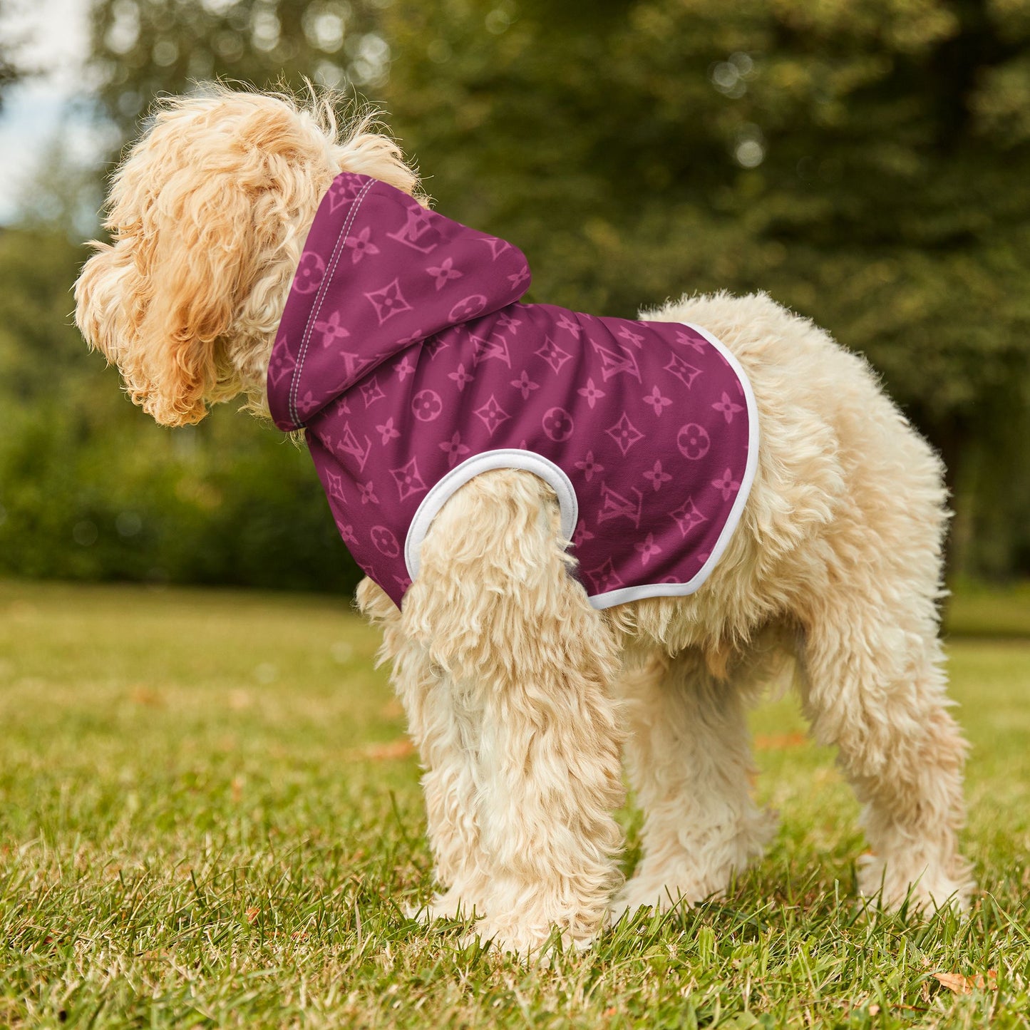 Pinker Pet Hoodie