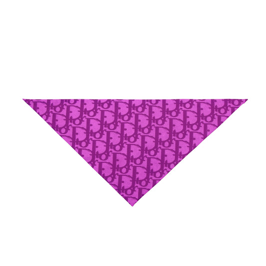 Pink Dior Pet Bandana