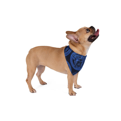 Blue Versace Pet Bandana