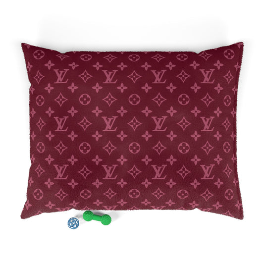 Valentine's Louis Vuitton Pet Bed