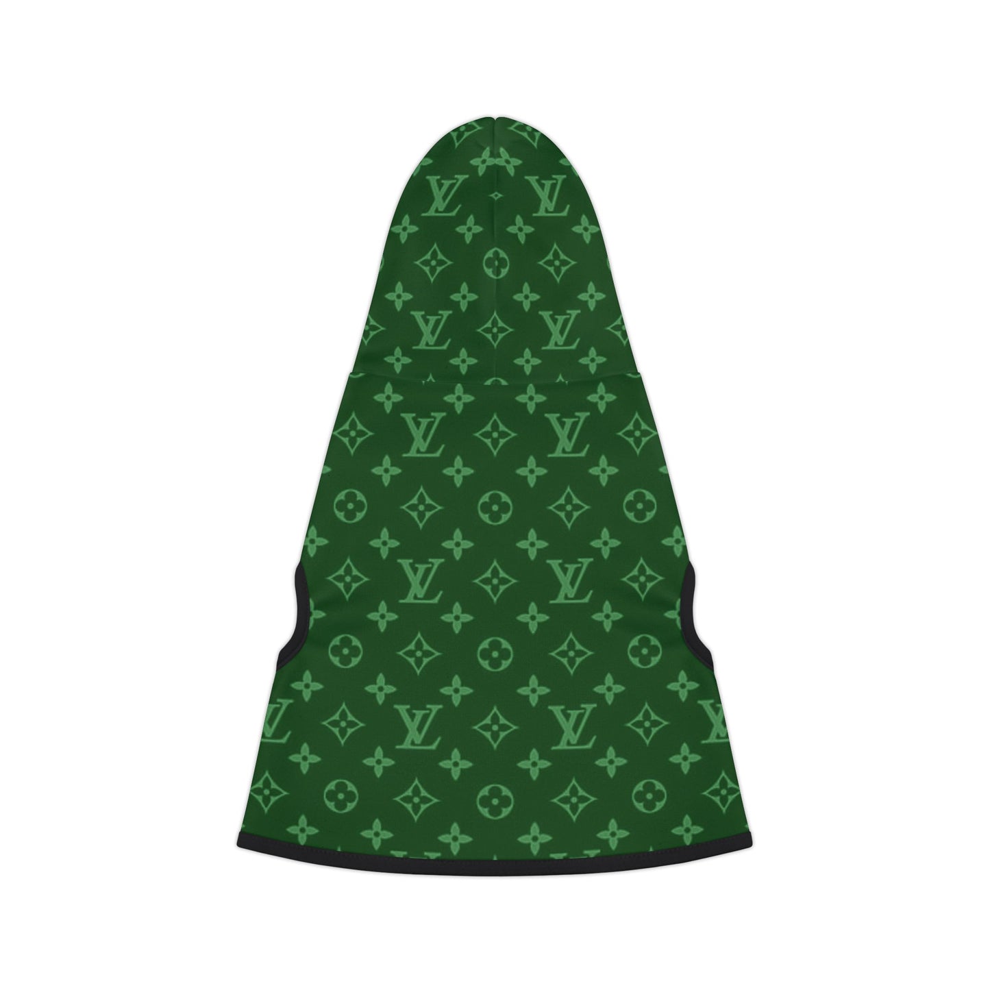 Green Louis Vuitton Pet Hoodie