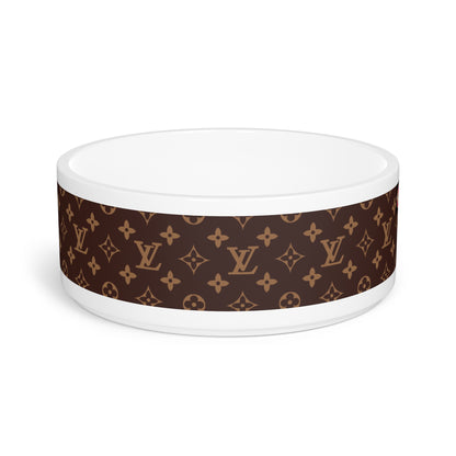 Louis Vuitton Dog Bowl