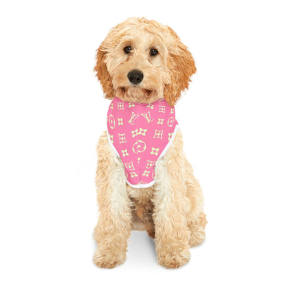 Pink Louis Vuitton Pet Hoodie