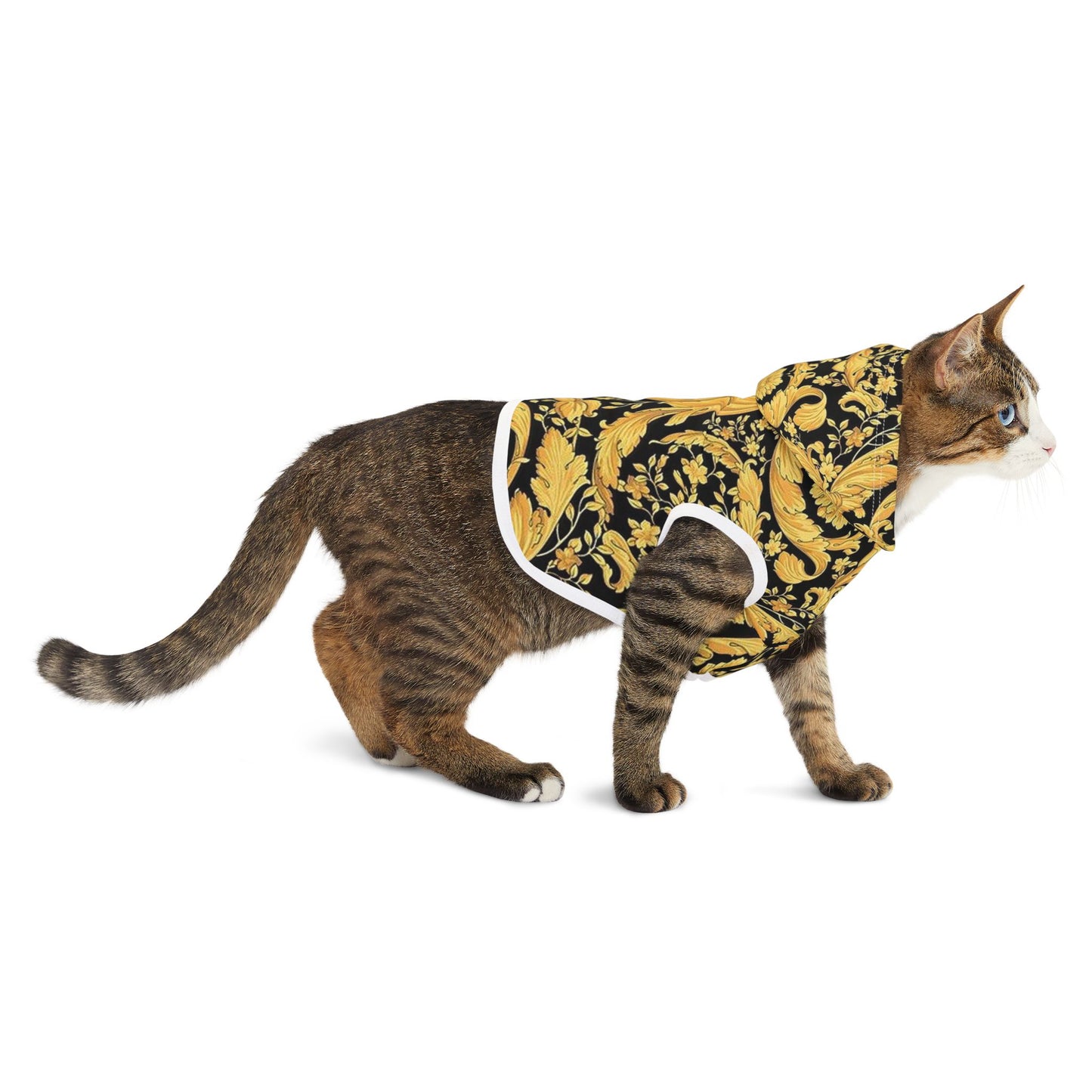 Versace Flower Pet Hoodie