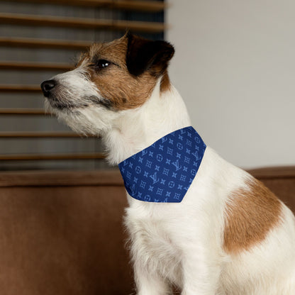 Ocean Louis Vuitton Pet Bandana Collar