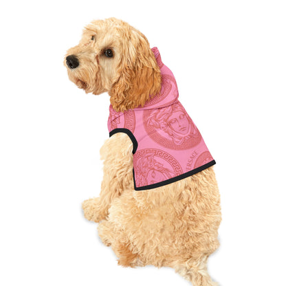 Pink Versace Pet Hoodie