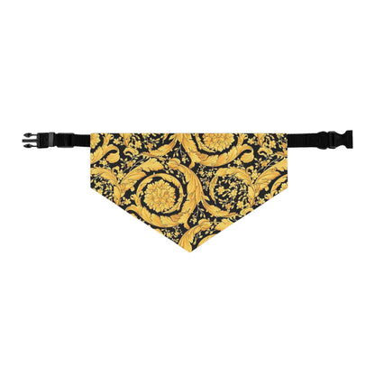 Versace Flower Pet Bandana Collar