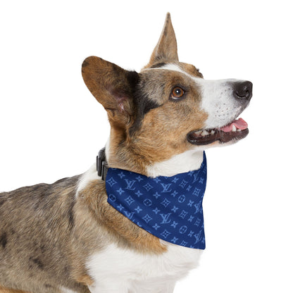 Ocean Louis Vuitton Pet Bandana Collar