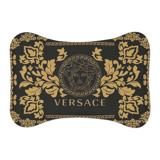 Blackout Versace Pet Feeding Mats