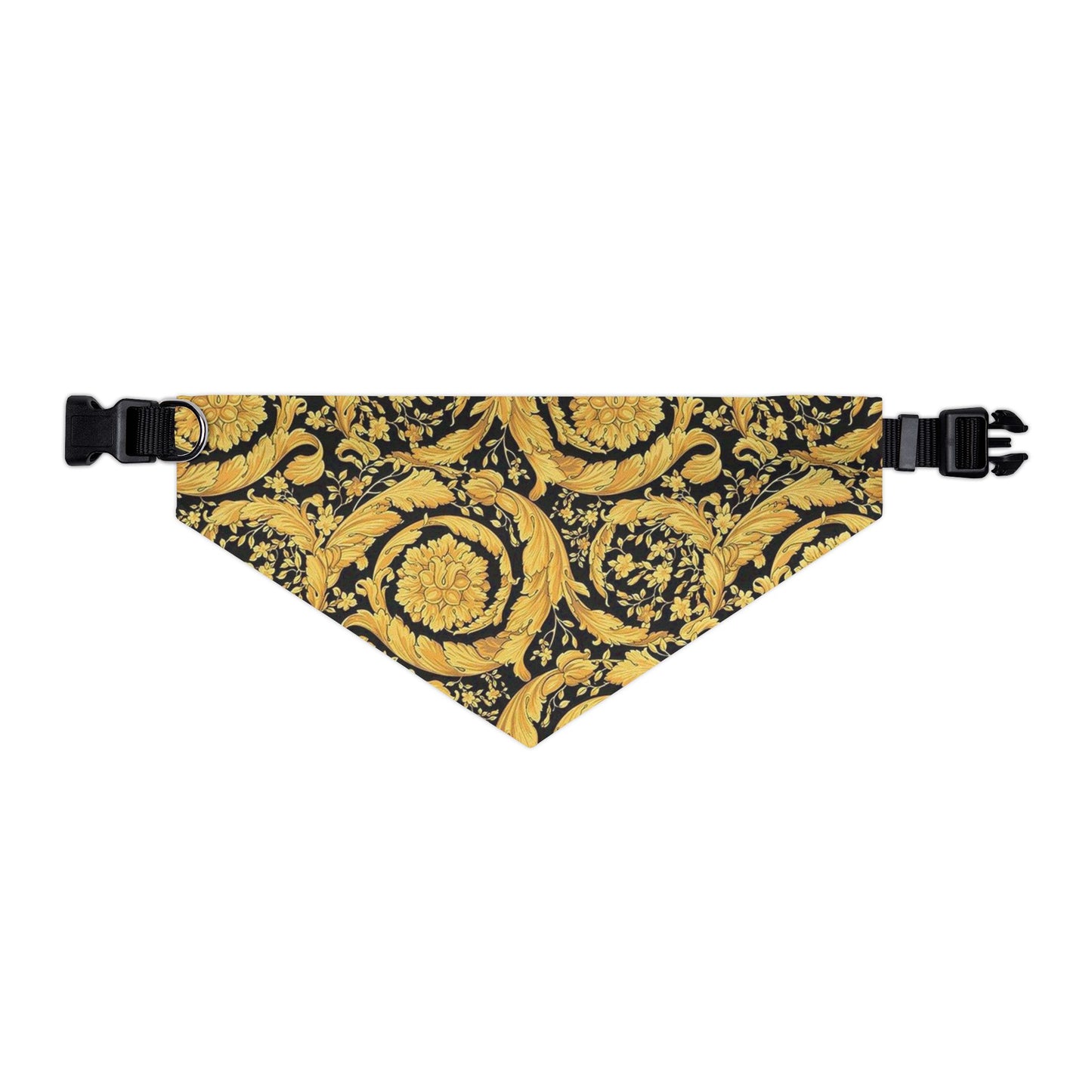 Versace Flower Pet Bandana Collar