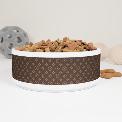 Louis Vuitton Dog Bowl