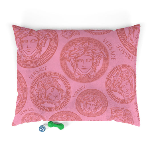 Pink Versace Pet Bed