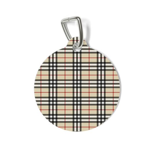 Burberry Pet Tag