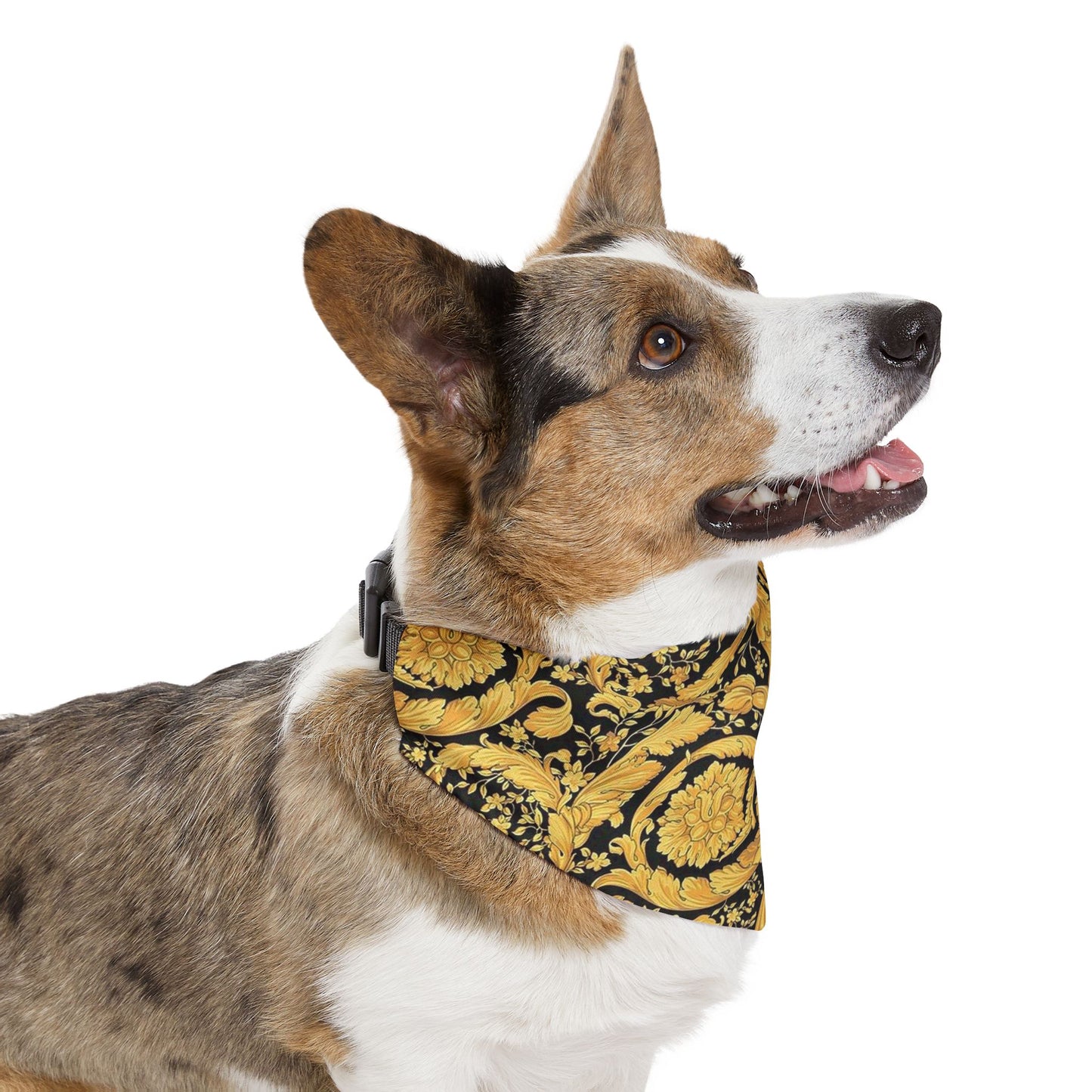 Versace Flower Pet Bandana Collar