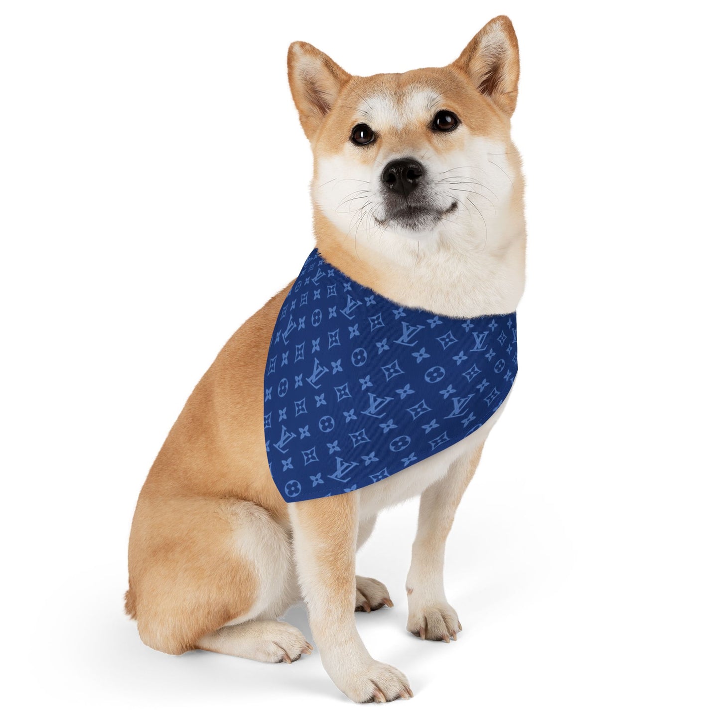 Ocean Louis Vuitton Pet Bandana Collar