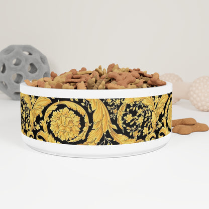 Versace Flower Pet Bowl