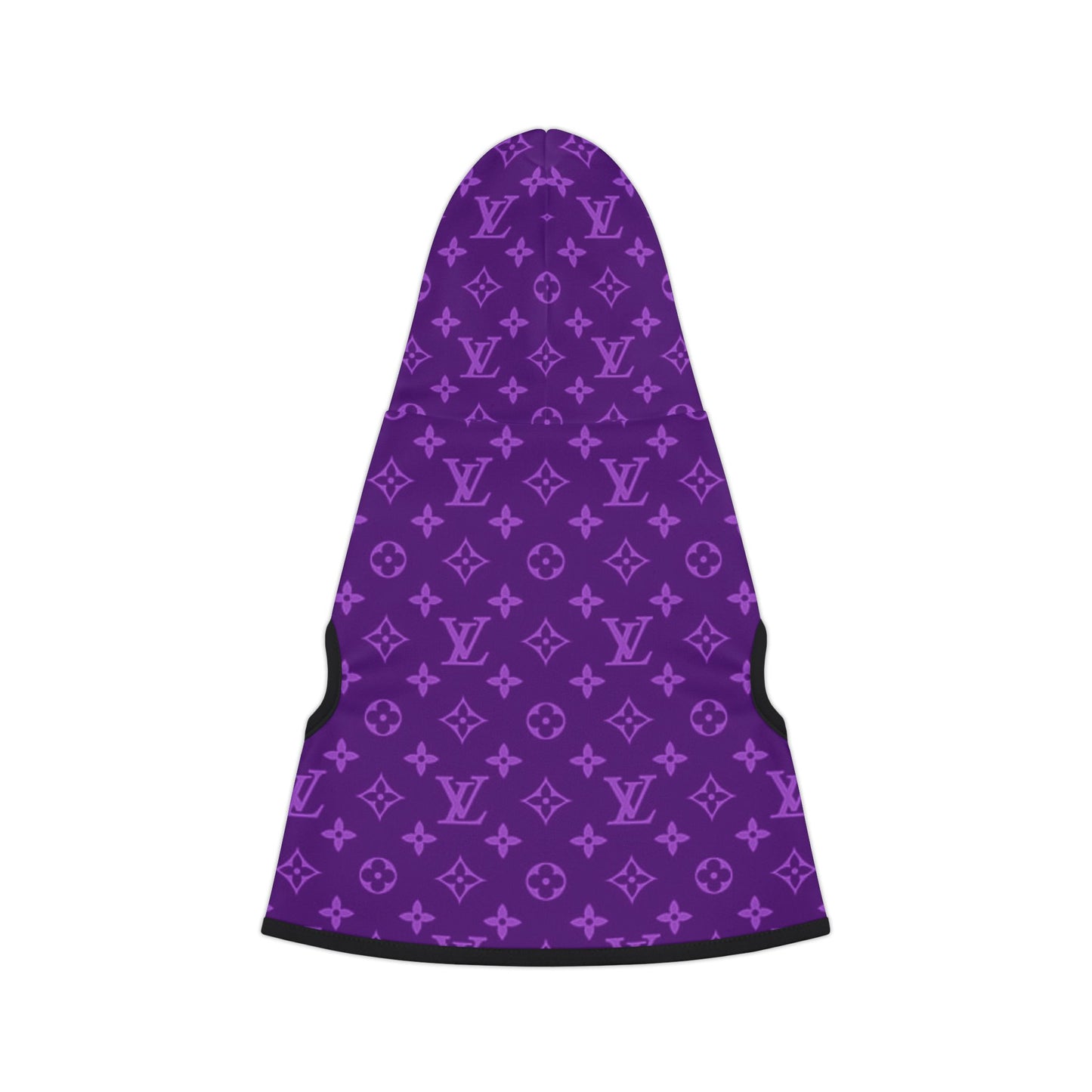 Purple Louis Vuitton Pet Hoodie