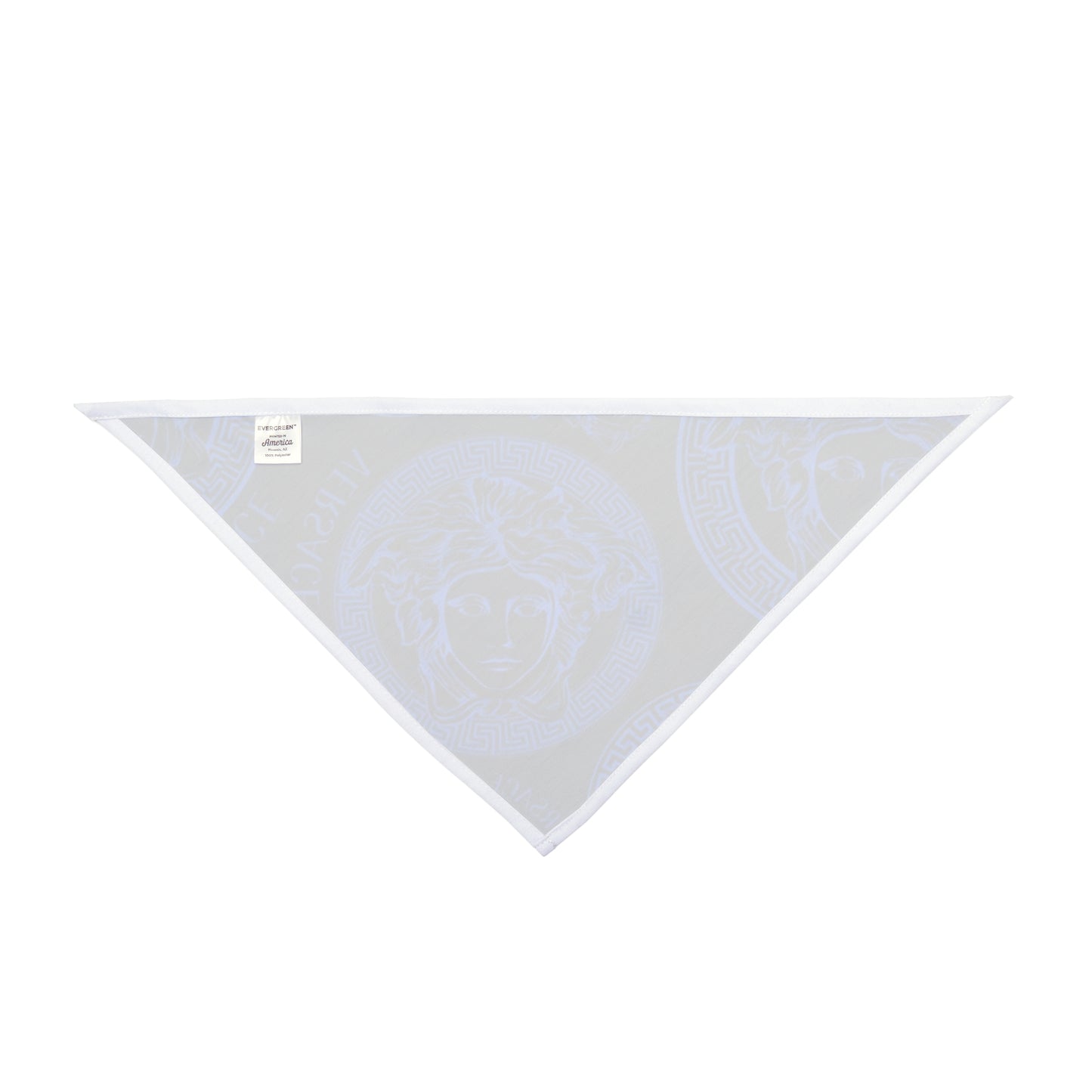 Blue Versace Pet Bandana